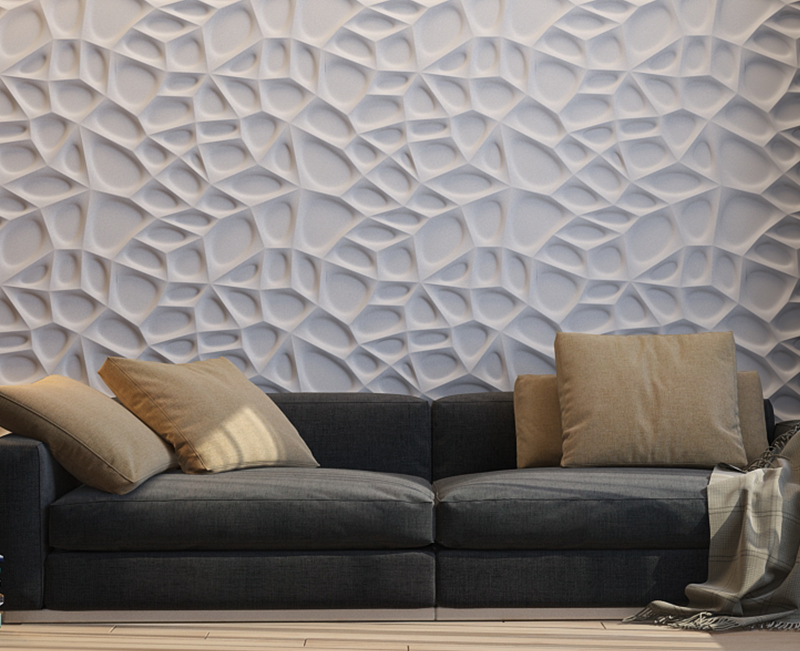 Панель 3D гипсовая ПАУТИНА