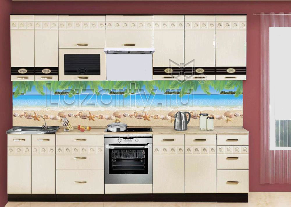 Фартук из АБС пластика Острова, фото