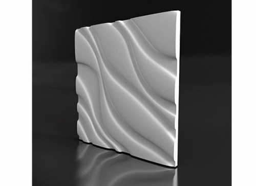 Панель 3D гипсовая Диагональ new