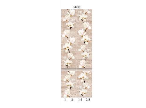 Панель ПВХ Панда Травертин (добор 3)