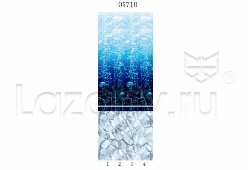 Панель ПВХ Панда Атлантика (добор 2)