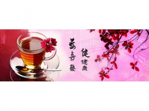 фартук из мдф элит чайная симфония 2070x695x3