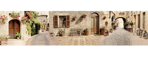 Фартук МДФ Итальянские улочки