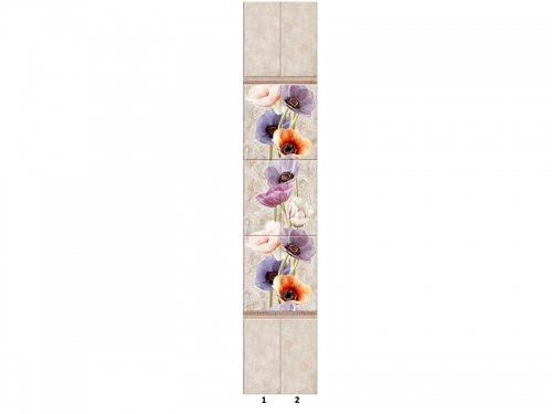 Панель ПВХ Unique Exclusive Прованс Анемон (рисунок)