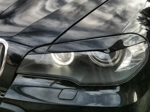 Реснички на фары BMW X6 (E71) Performance широкие