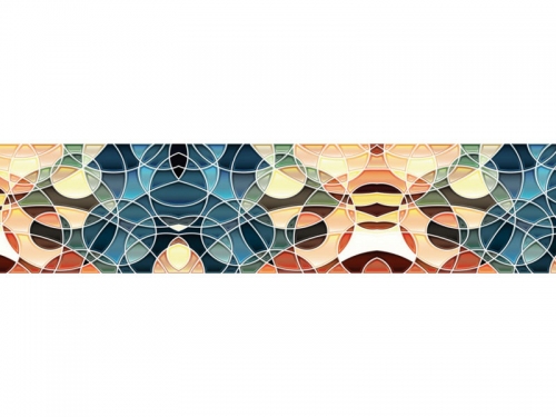 Фартук МДФ Витраж