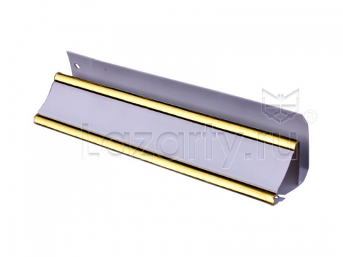 Плинтус для панелей ПВХ потолочный Карниз Золото 