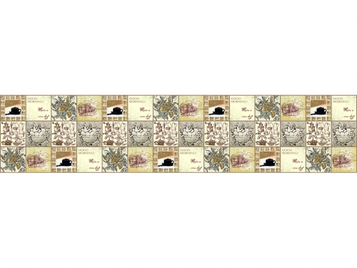 Фартук глянцевый МДФ Кофе 4