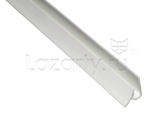 Уголок внутренний пластиковый 3 мм 2,44 м