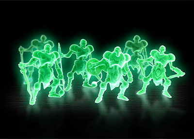 Универсальная латексная краска Fluorescent Latex paint для моделирования