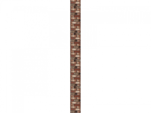 Панель ПВХ Панда Состаренный Кирпич (добор 2)