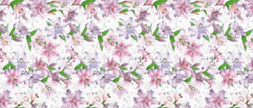 Фартук для кухни Королевские лилии 600