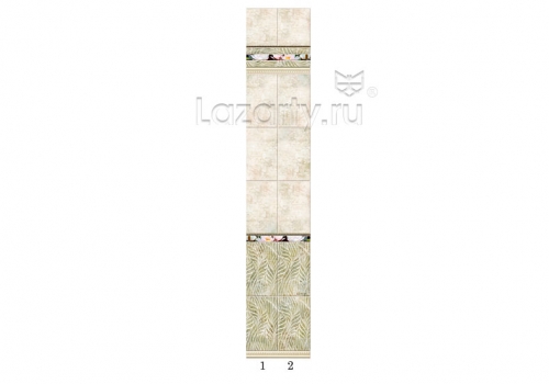 Панель ПВХ Панда Лотос (добор 3)