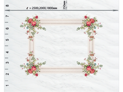 Потолочная панель ПВХ Novita Камерон