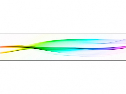 Фартук глянцевый МДФ Волны