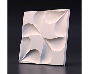 Панель 3D гипсовая Серпа