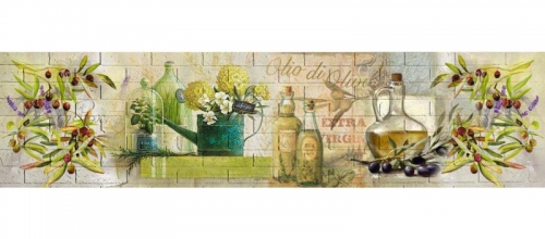 Фартук МДФ Олио с тиснением под кирпич