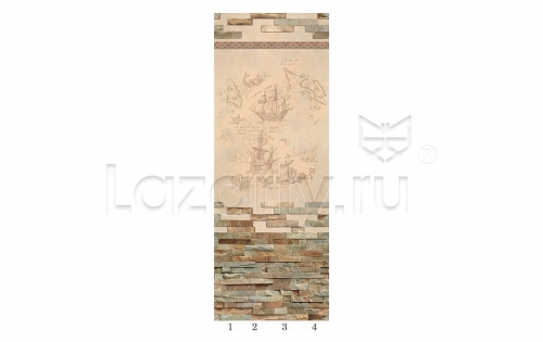 Панель ПВХ Панда Путешествие (добор 1)