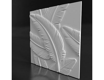 Панель 3D гипсовая Blade