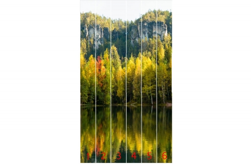 Панель ПВХ Venta Exclusive Осеннее озеро