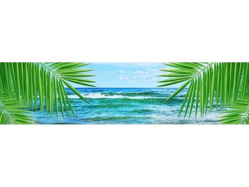 фартук из хдф элит море №2 2440x610x3