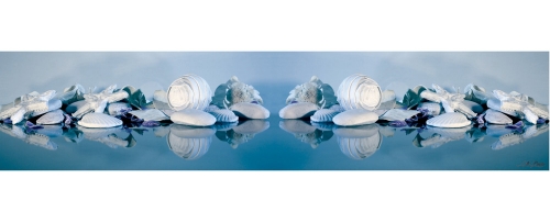 Фартук МДФ Морской коллаж