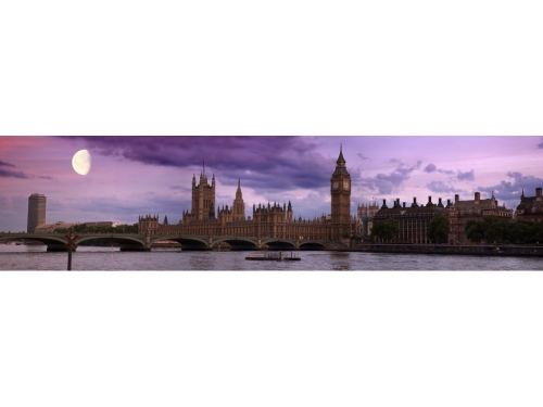 фартук из хдф элит вечерний лондон 2440x610x3