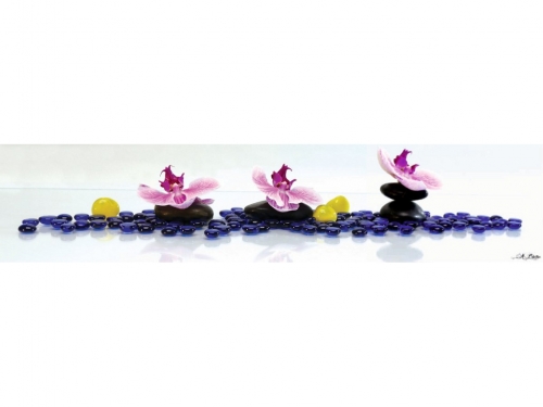 Фартук МДФ Камень и стекло