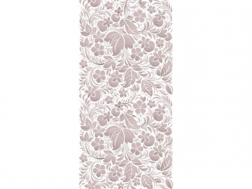 Панель ПВХ Гжель (розовая)