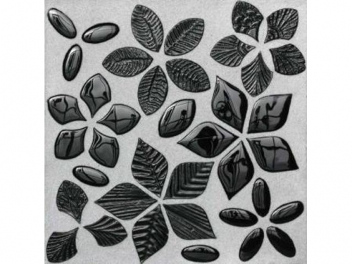 Панель ПВХ Самоцветы Обсидиан