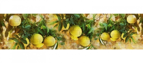 Фартук МДФ Свити с тиснением под кирпич