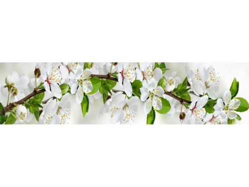 фартук из хдф элит цветущий сад №2 2440x610x3