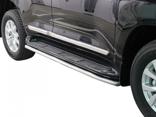 Пороги (окантовка штатного порога) d-53 Land Cruiser ''15