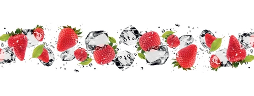 Фартук МДФ Клубника 2