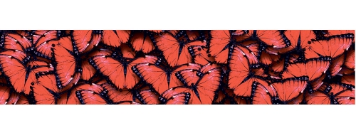 Фартук МДФ Баттерфляй