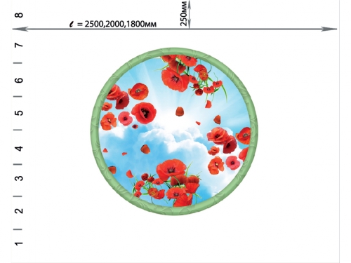 Потолочная панель ПВХ Novita Мак
