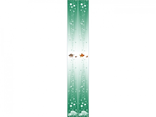 Панель ПВХ с фризом Марэ морская волна