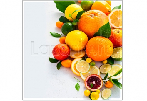 Защитное стекло Цитрусы для кухни