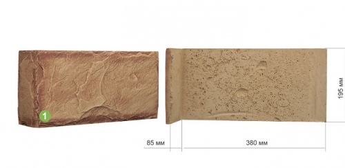 Угловой элемент Версаль большой 35-22 (380 мм)