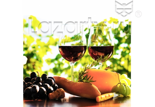 Защитное стекло Виноградное утро для кухни