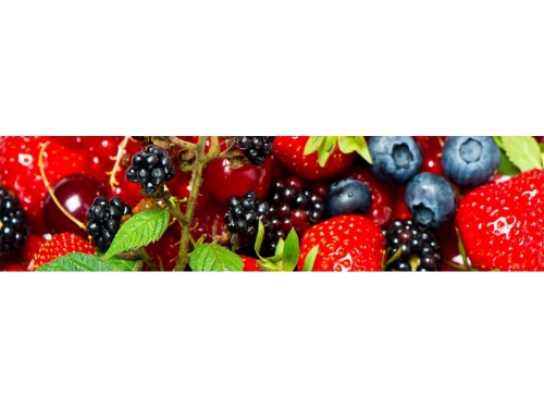 фартук из хдф элит ягодный микс №1 2440x610x3