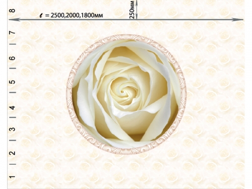 Потолочная панель ПВХ Novita Вальс