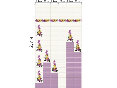 Панель ПВХ Novita Амитис (узор)