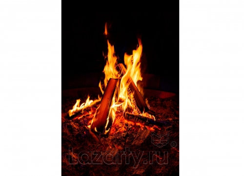 Защитное стекло Пылающий костер для кухни