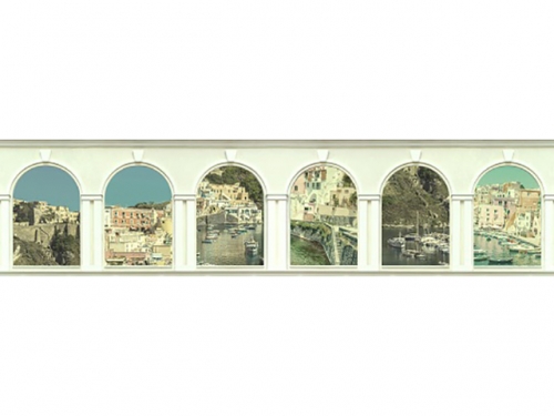 Фартук глянцевый МДФ Арки