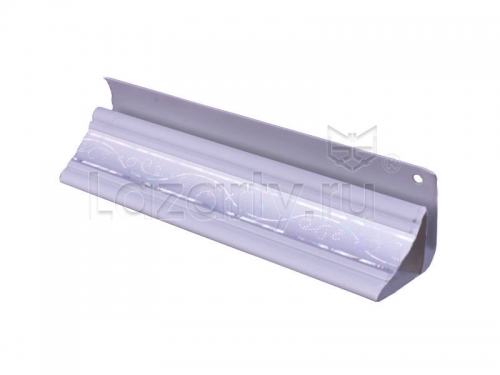 Плинтус для панелей ПВХ Карниз Лоза белоснежная 