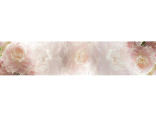 Фартук МДФ Розовые цветы 2