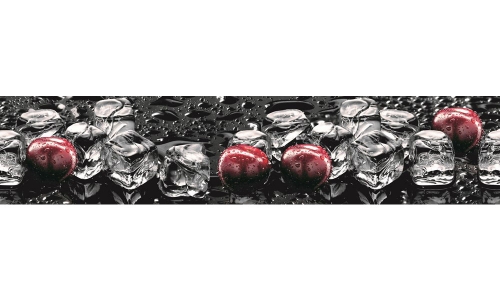 Фартук МДФ Лёд и вишня