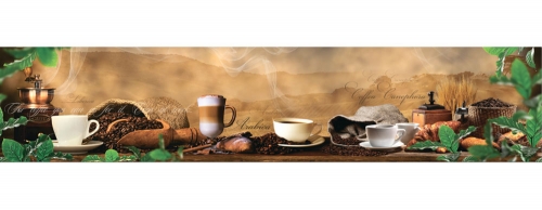 Фартук МДФ Утренний кофе