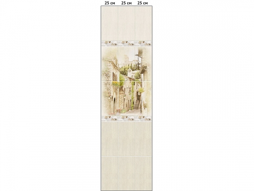 Панель ПВХ Novita Гранд Фреска (узор №1)